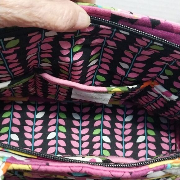 Vera Bradley Purse...New,,,,"VA Va Bloom" Print. - Picture 5 of 9